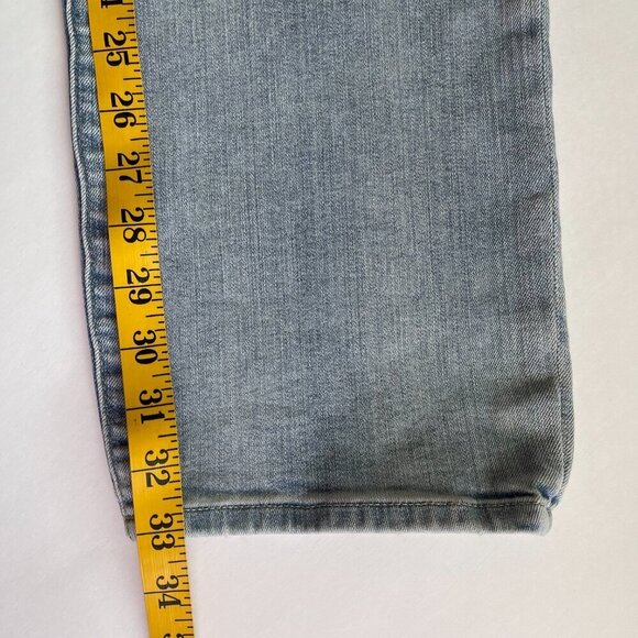 Express Hyper Stretch Slim Distressed Jeans Size 34X34 - Picture 6 of 9